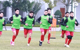 U20 Việt Nam tập đá tấn công trước VCK U20 châu Á 2023