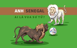 Dự đoán trận Anh - Senegal: Một rừng không thể có hai vua