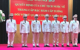 Phó giám đốc Công an TP.HCM Nguyễn Thanh Hưởng được thăng hàm thiếu tướng