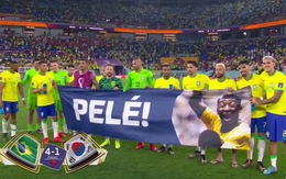 Pele xem Brazil đại thắng Hàn Quốc ở bệnh viện