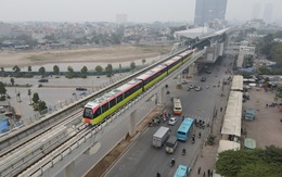 Metro Nhổn - ga Hà Nội hoàn thành chạy thử đoạn trên cao, đạt kết quả tốt
