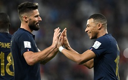 Olivier Giroud: 'Tuyển Pháp vẫn chưa được nhìn thấy phiên bản hay nhất của Mbappe'