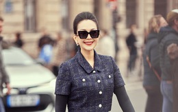 ‘Nữ hoàng ảnh lịch’ Diễm My mặc thương hiệu Việt, phủ phụ kiện hàng hiệu dạo chơi Paris