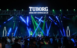 Tuborg bật năng lượng trong đêm tiệc ra mắt