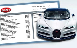 Tiền sơn siêu xe Bugatti Chiron có thể mua được một chiếc Ferrari