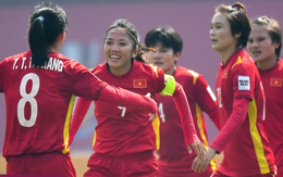 Đá bại Thái Lan, tuyển nữ Việt Nam đến gần chiếc vé dự World Cup 2023