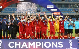 Đội tuyển U23 Việt Nam được thưởng 4,2 tỉ đồng sau khi giành ngôi vô địch Đông Nam Á