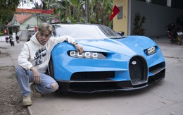 Nhóm thanh niên Quảng Ninh tự chế siêu xe 'triệu đô' Bugatti Chiron 600 triệu như thế nào?