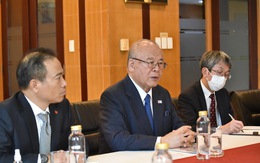 Cố vấn đặc biệt Liên minh Nghị sĩ hữu nghị Nhật - Việt thăm báo Tuổi Trẻ