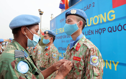 Bệnh viện dã chiến 2.3 nhận huy chương Gìn giữ hòa bình Liên Hiệp Quốc