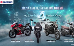 Suzuki, nét cá tính khác biệt của thị trường xe máy Việt, tung ưu đãi lớn tháng 3