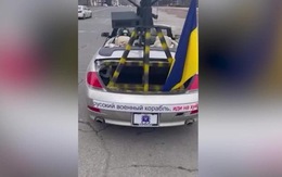 Lính Ukraine chuyển xe hơi thể thao mui trần BMW thành hệ thống súng máy