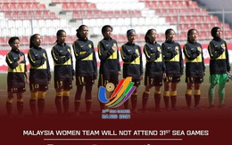 Tuyển nữ Malaysia không dự SEA Games 31, còn U23 Malaysia đặt mục tiêu 'vàng'