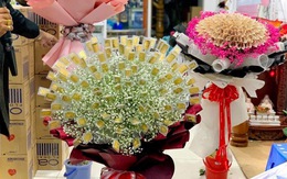 Chủ shop lên tiếng về việc làm bó hoa đính 100 lượng vàng để một 'đại gia' tặng phụ nữ