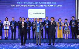 Hanwha Life Việt Nam nhận giải thưởng Rồng Vàng lần thứ 8