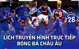 Lịch trực tiếp bóng đá châu Âu: Liverpool - Everton, Chelsea ra sân