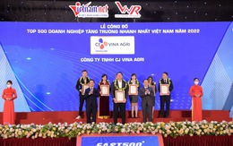 CJ VINA AGRI vinh dự nhận giải thưởng FAST500