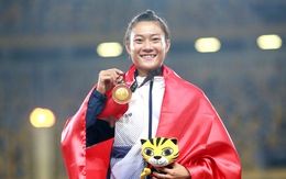 Rút tên 'nữ hoàng tốc độ' Lê Tú Chinh khỏi danh sách dự SEA Games 31