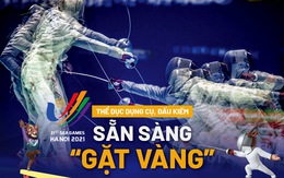 Thể dục dụng cụ, đấu kiếm sẵn sàng "gặt vàng"