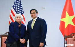 Thủ tướng Việt Nam tiếp Bộ trưởng Tài chính Mỹ tại Washington