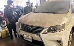 Tạm giữ xe ôtô Lexus trị giá khoảng 3 tỉ đồng nghi vấn nhập lậu