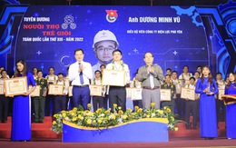 Điều độ viên PC Phú Yên được tuyên dương gương ‘Người thợ trẻ giỏi’ toàn quốc 2022