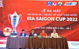 Khởi tranh Giải bóng đá 7 người vô địch toàn quốc 2022