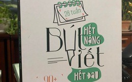 Bút hết nặng, viết hết đau