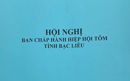 Yêu cầu Hiệp hội Tôm Bạc Liêu bỏ nội dung 'làm khó' báo chí