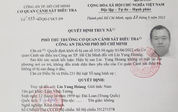 Công an TP.HCM truy nã 1 người Đài Loan về tội buôn lậu