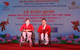 Đoàn thể thao người khuyết tật Việt Nam tham dự ASEAN Para Games 11