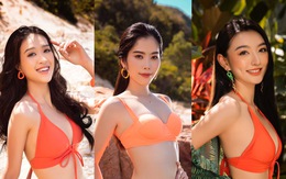 Top 38 thí sinh Hoa hậu thế giới Việt Nam 2022 diện bikini