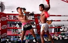 Trận đấu tấu hài giữa 2 võ sĩ Muay Thái Saenchai và Buakaw