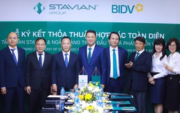 BIDV và Tập đoàn Stavian ký kết thỏa thuận hợp tác toàn diện