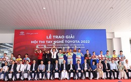 Đại lý Toyota toàn quốc quy tụ trong chung kết Hội thi tay nghề 2022