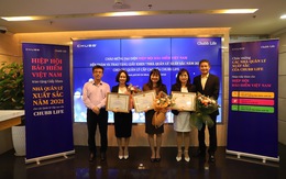 Chubb Life Việt Nam được vinh danh Top 10 Công ty bảo hiểm nhân thọ uy tín năm 2022