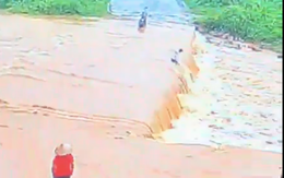 Nước chảy xiết, một học sinh bị cuốn trôi khi đi qua ngầm tràn
