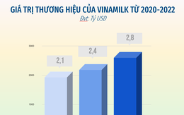 Vinamilk giành vị trí dẫn đầu trong Top 3 thương hiệu sữa tiềm năng nhất toàn cầu