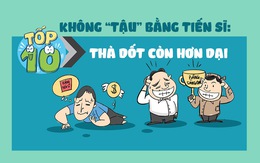 10 lý do không tậu bằng tiến sĩ: Tui dốt chứ không có dại!