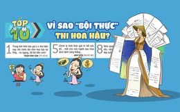 10 giải thích vui cho việc 'bội thực' thi hoa hậu