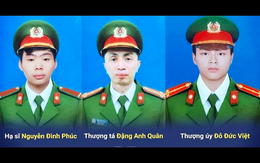 Truy tặng Huân chương Chiến công hạng nhất cho 3 chiến sĩ hy sinh khi chữa cháy quán karaoke
