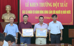 Khen thưởng bí thư phường và người dân cứu nhóm trẻ đuối nước