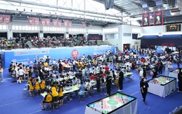 Tranh tài gay cấn, 3 đội vô địch đại diện Việt Nam thi Olympic robot toàn cầu