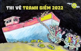 Tranh biếm họa tham gia 'Cuộc thi vẽ tranh biếm 2022'