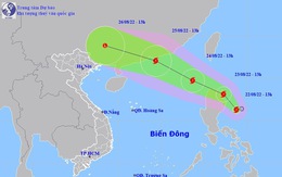 Áp thấp nhiệt đới ngoài khơi Philippines mạnh lên thành bão