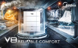 Điều hòa trung tâm Midea V8 Series VRF thế hệ mới sắp ra mắt