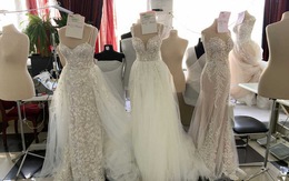 Bất chấp chiến tranh, công nghiệp áo cưới của Ukraine vẫn phát triển