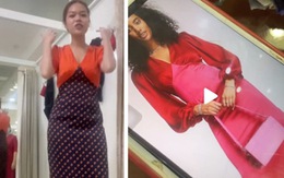 Chiếc váy mua ở Hội An gây tranh cãi của cô gái Singapore