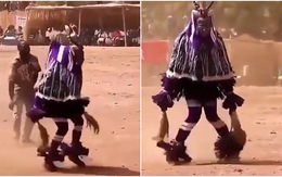 Cô gái châu Phi nhảy vũ điệu đập nền (P2)