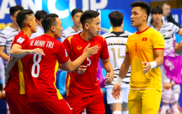 Tuyển futsal Việt Nam thắng Hàn Quốc 5-1 ở trận ra quân giải châu Á